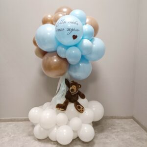 Мишка на облаке
